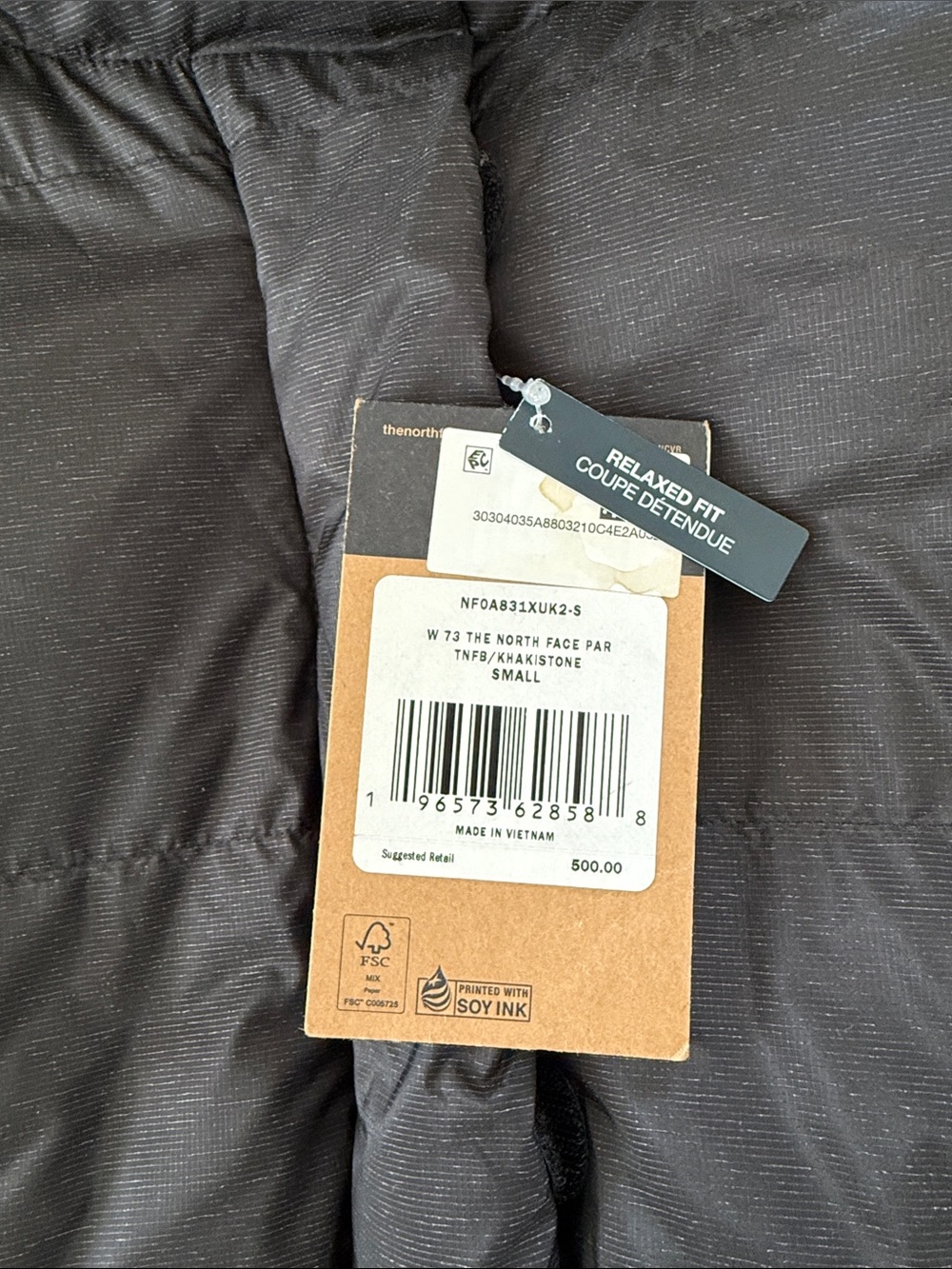 The North Face Women’s ‘73 Parka Black Small NEW - Picture 4 of 9